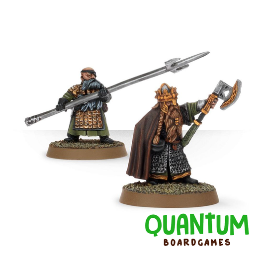 Miniaturas enanas Durin y Mardin de Games Workshop para Middle-earth Strategy Battle Game