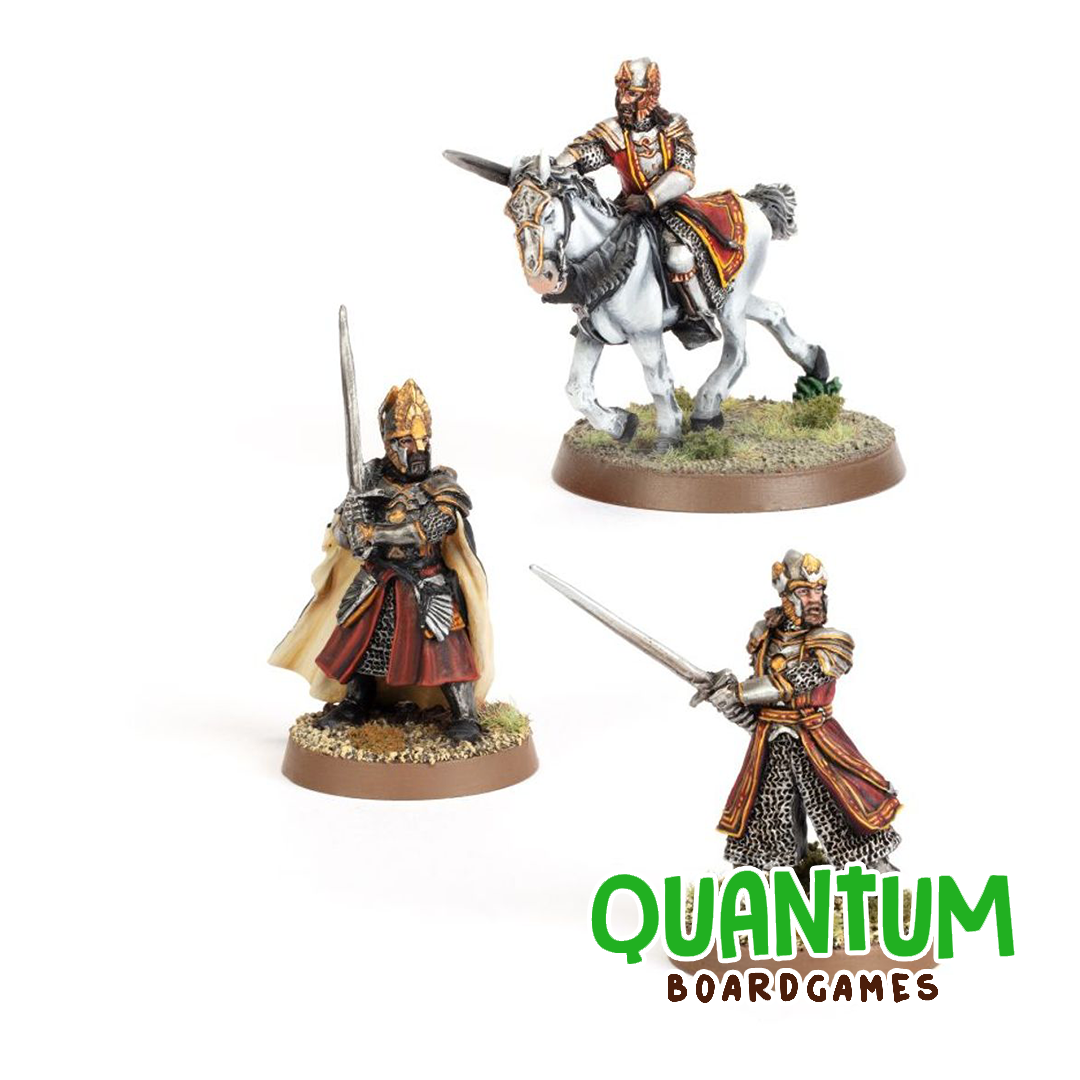 Miniaturas Elendil e Isildur Lord of the Rings Games Workshop edición exclusiva
