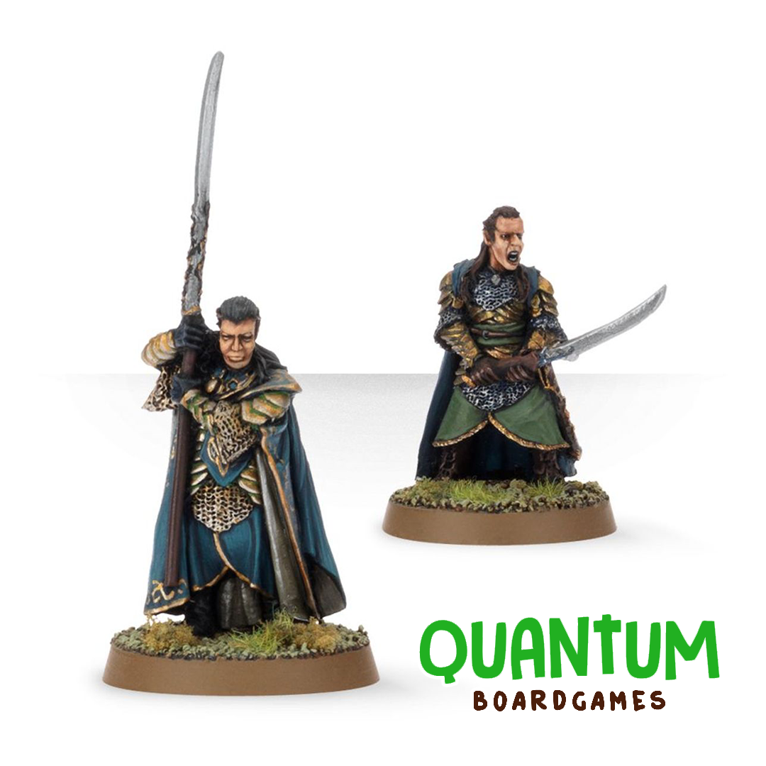 Miniaturas Elrond y Gil-galad - Líderes Élficos Señor de los Anillos Games Workshop