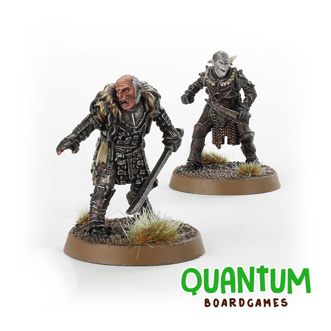 Miniaturas orcos Snaga y Grishnakh del Señor de los Anillos - Games Workshop