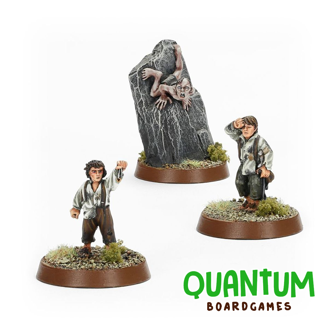 Miniaturas Frodo Bolsón, Samwise Gamgee y Gollum - Señor de los Anillos Games Workshop