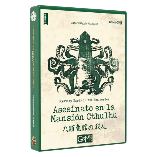 MYSTERY ASESINATO MANSION CTHULHU EN ESPAÑOL