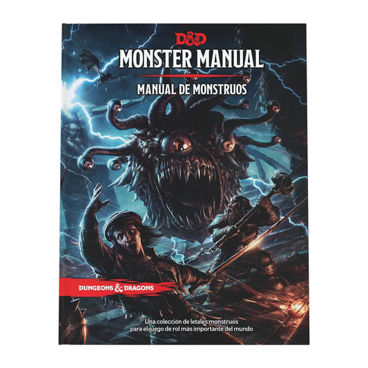 LIBRO DE ROL DUNGEONS AND DRAGONS MANUAL DE MONSTRUOS EN ESPAÑOL