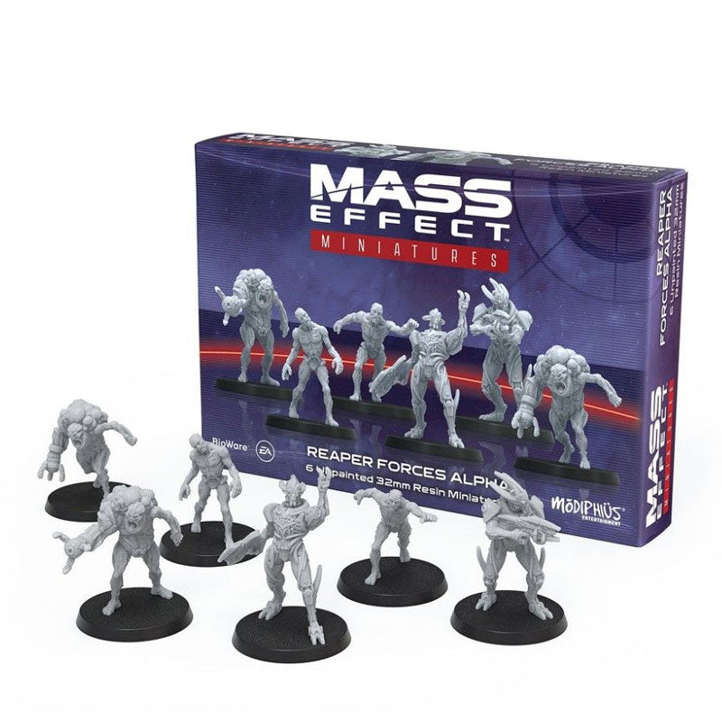 MASS EFFECT RESIN COLLECTION MINIATURE SET REAPER FORCES ALPHA