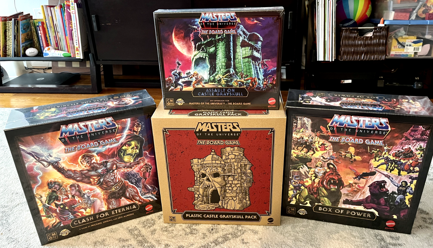 MASTERS OF THE UNIVERSE (4 ITEMS)