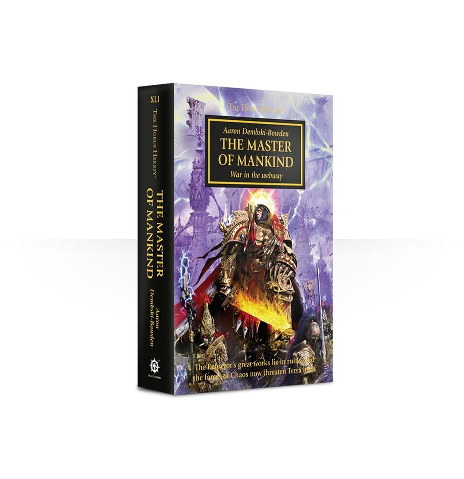 BLACK LIBRARY THE MASTER OF MANKIND THE HORUS HERESY BOOK 41 PAPERBACK WEB EXCLUSIVE