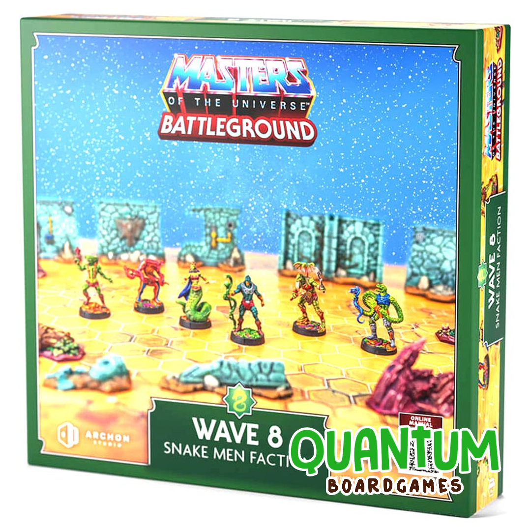 MASTERS OF THE UNIVERSE: BATTLEGROUND SNAKE MEN FACTION (WAVE 8)