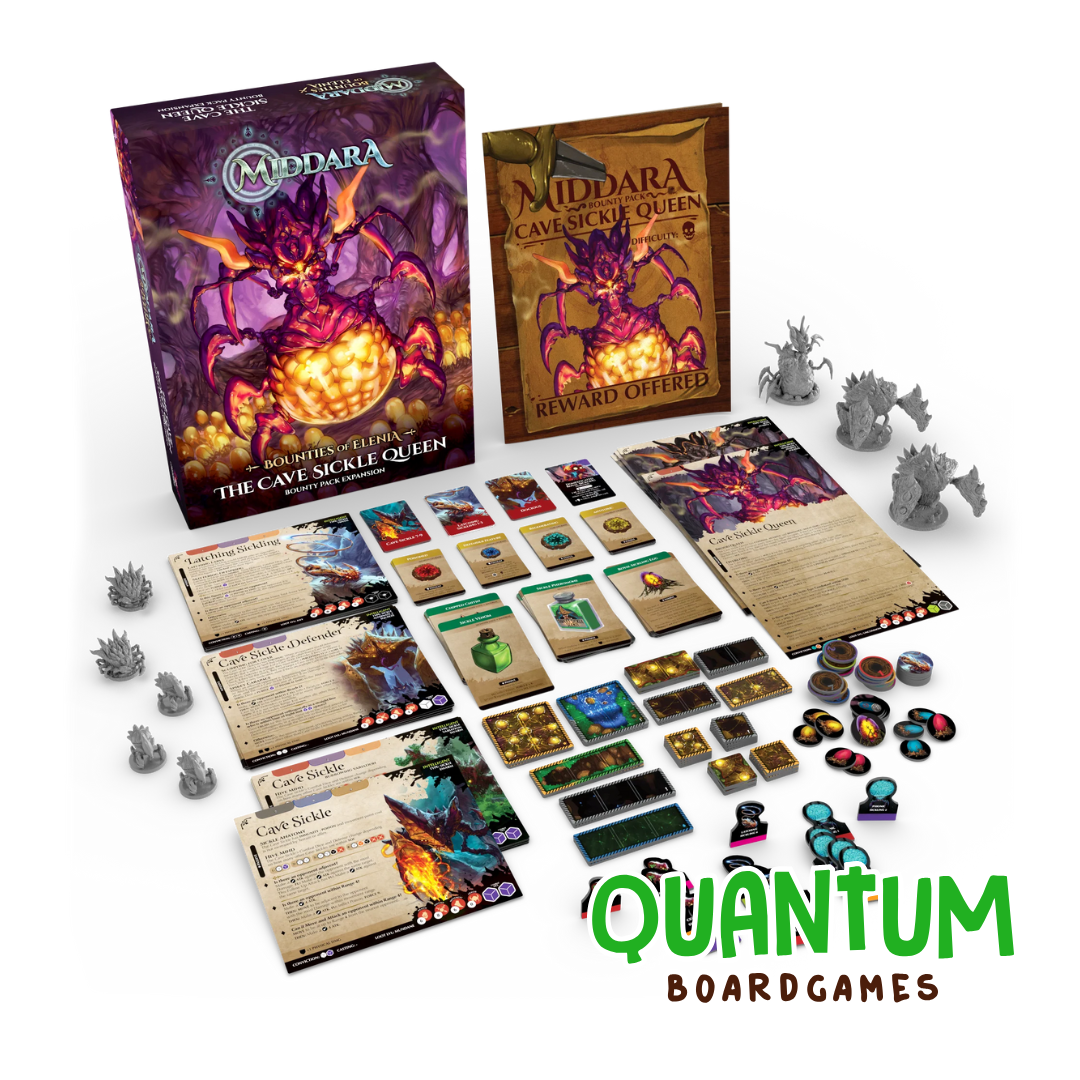 Middara: Unintentional Malum - Bounties of Elenia The Cave Sicke Queen - Expansión - Inglés