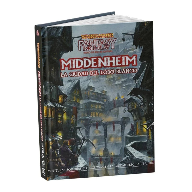 LIBRO DE ROL WARHAMMER JUEGO DE ROL MIDDENHEIM EXPANSION EN ESPAÑOL