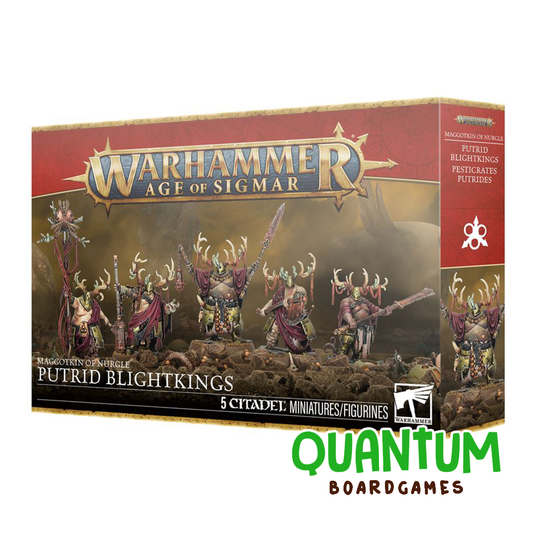 Putrid Blightkings Maggotkin of Nurgle Warhammer 40K Age of Sigmar 2025