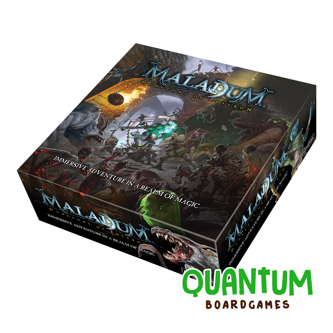 Maladum Dungeons of Enveron Starter Set - Miniaturas, mazmorras 3D y componentes de juego de mesa de Battle Systems