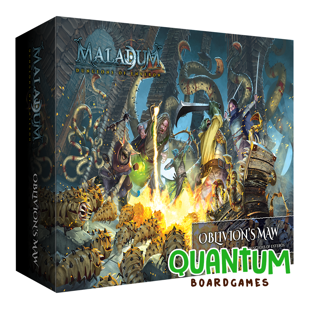 Maladum Oblivion's Maw expansión Battle Systems con miniaturas de criaturas interdimensionales