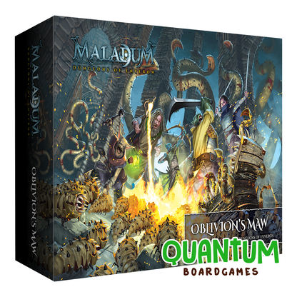 Maladum Oblivion's Maw expansión Battle Systems con miniaturas de criaturas interdimensionales