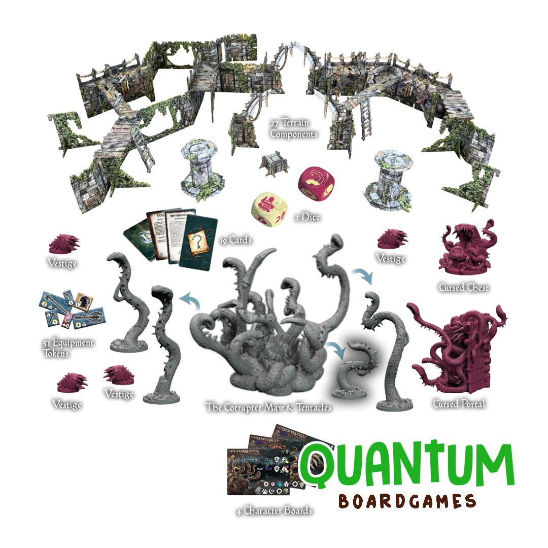 Maladum Oblivion's Maw expansión Battle Systems con miniaturas de criaturas interdimensionales