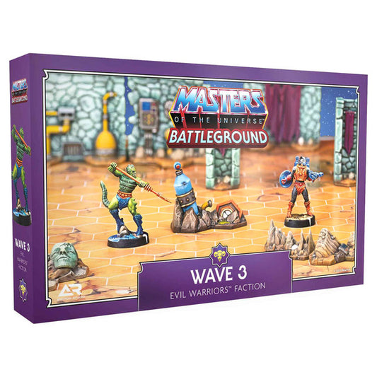 MASTERS OF THE UNIVERSE BATTLEGROUND EVIL WARRIORS FACTION (WAVE 3)