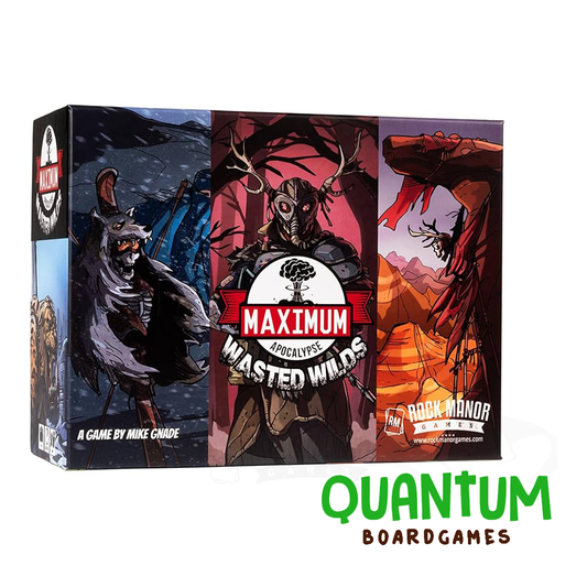 Expansión Maximum Apocalypse Wasted Wilds con enemigos y escenarios post-apocalípticos