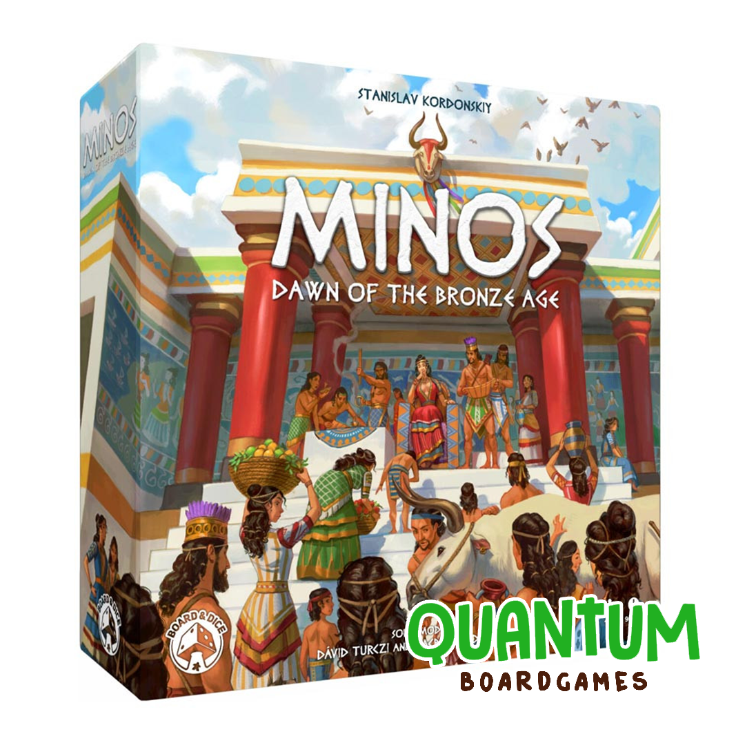 Minos Dawn of the Bronze Age juego de mesa estrategia antigüedad