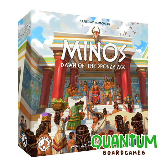 Minos Dawn of the Bronze Age juego de mesa estrategia antigüedad