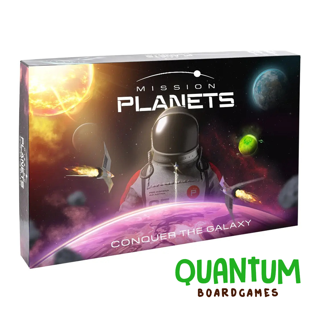 Mission Planet Español - Juego de mesa de estrategia espacial con componentes de calidad