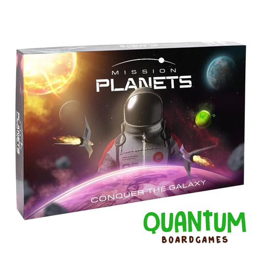 Mission Planet Español - Juego de mesa de estrategia espacial con componentes de calidad
