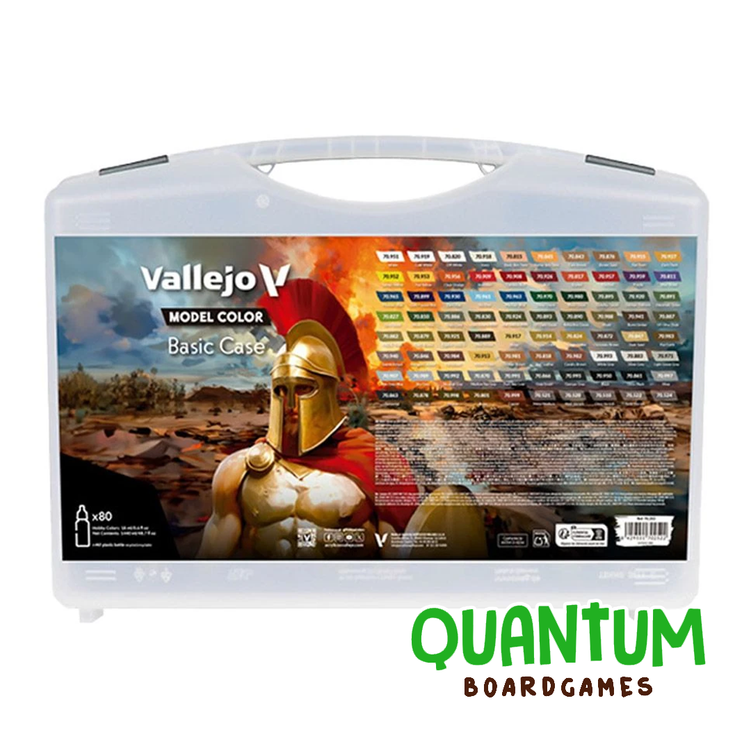 Vallejo Model Color Basic Case Set 80 colores pinturas miniaturas wargames