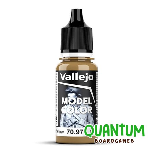 Pintura Model Color Vallejo 70.977 Amarillo Desierto para miniaturas y wargames