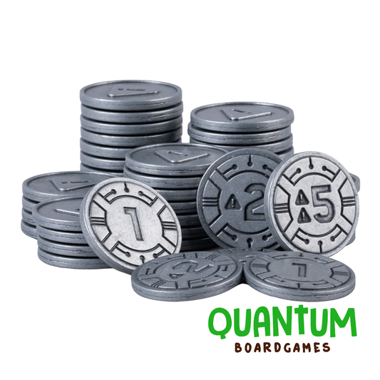 Moonrollers Metal Hazard Tokens  – Inglés