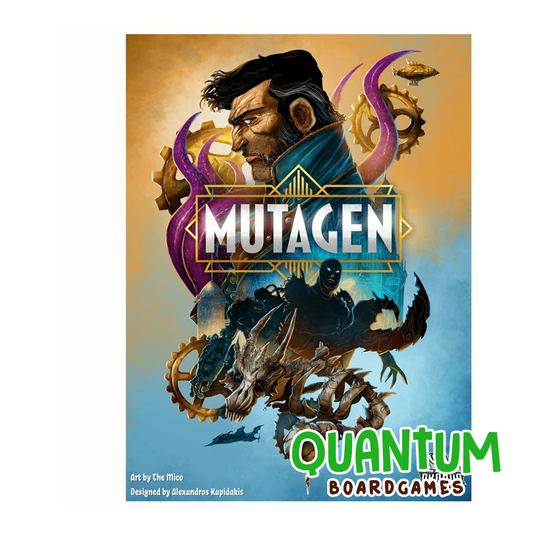 Mutagen juego de mesa estrategia combate sci-fi inglés Dranda Games