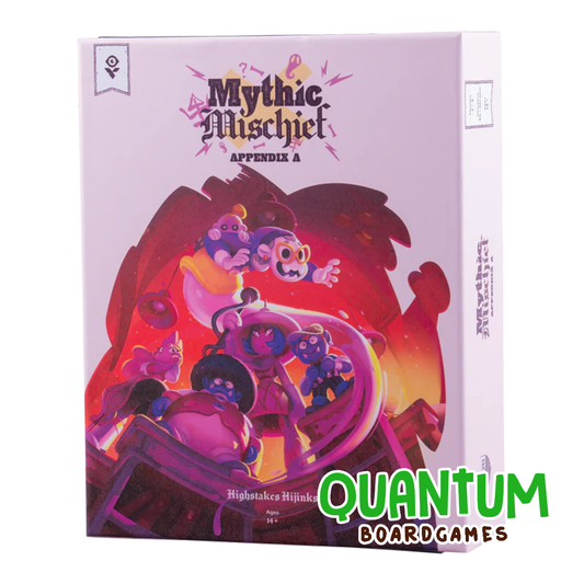 Mythic Mischief Appendix A Standard Edition - Expansión juego de mesa con nuevos personajes e habilidades