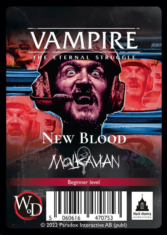 VAMPIRE THE ETERNAL STRUGGLE MAZO MALKAVIAN NEW BLOOD EN INGLES