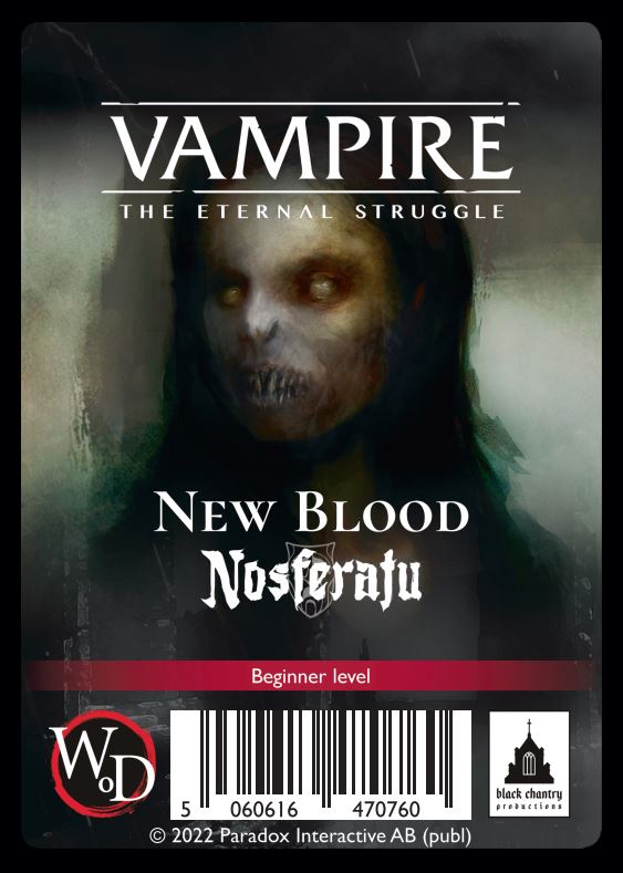 VAMPIRE THE ETERNAL STRUGGLE MAZO NOSFERATU NEW BLOOD EN INGLES