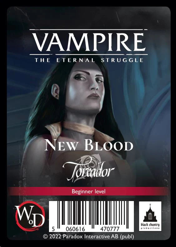 VAMPIRE THE ETERNAL STRUGGLE MAZO TOREADOR NEW BLOOD EN INGLES