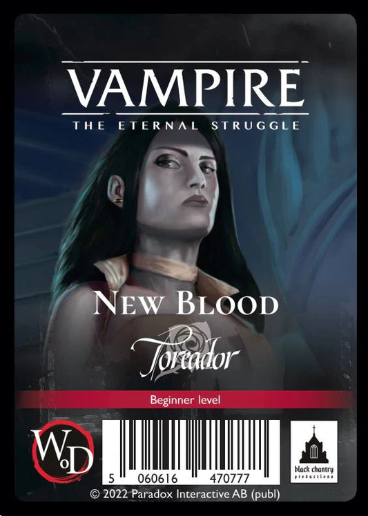 VAMPIRE THE ETERNAL STRUGGLE MAZO TOREADOR NEW BLOOD EN INGLES