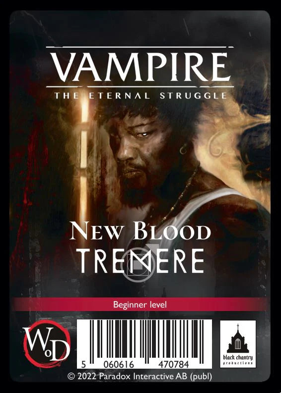 VAMPIRE THE ETERNAL STRUGGLE MAZO TREMERE NEW BLOOD EN INGLES