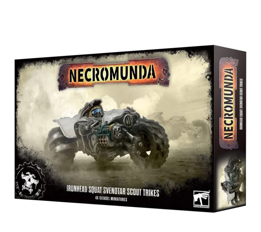 Necromunda: Ironhead Squat - Svenotar Scout Trikes