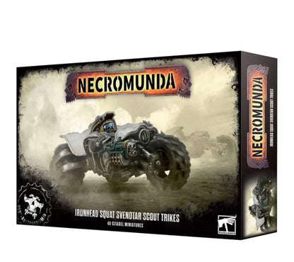 Necromunda: Ironhead Squat - Svenotar Scout Trikes