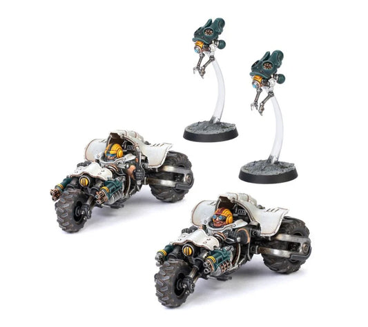 Necromunda: Ironhead Squat - Svenotar Scout Trikes