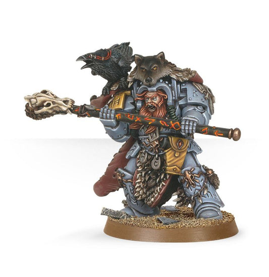 SPACE WOLVES NJAL STORMCALLER IN TERMINATOR ARMOUR WEB EXCLUSIVE