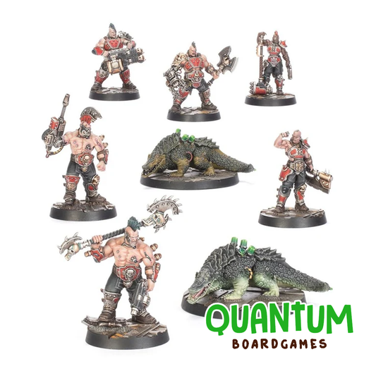 Necromunda: Goliath Forge Bosses and Sumpkrocs