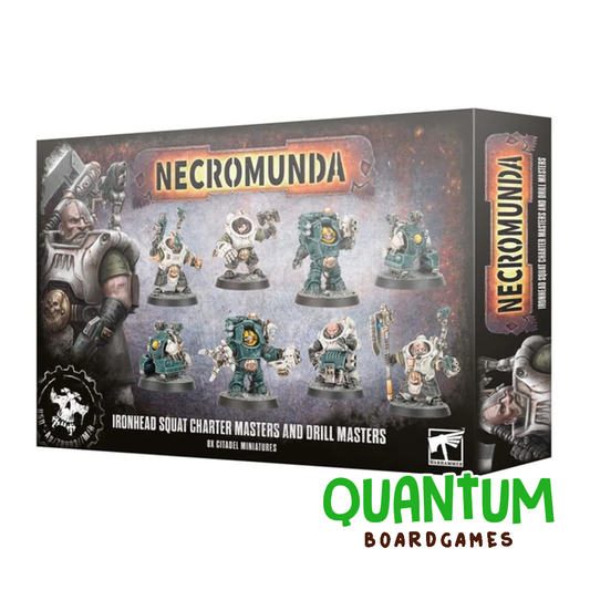 Necromunda: Ironhead Squat Charter and Drill Masters
