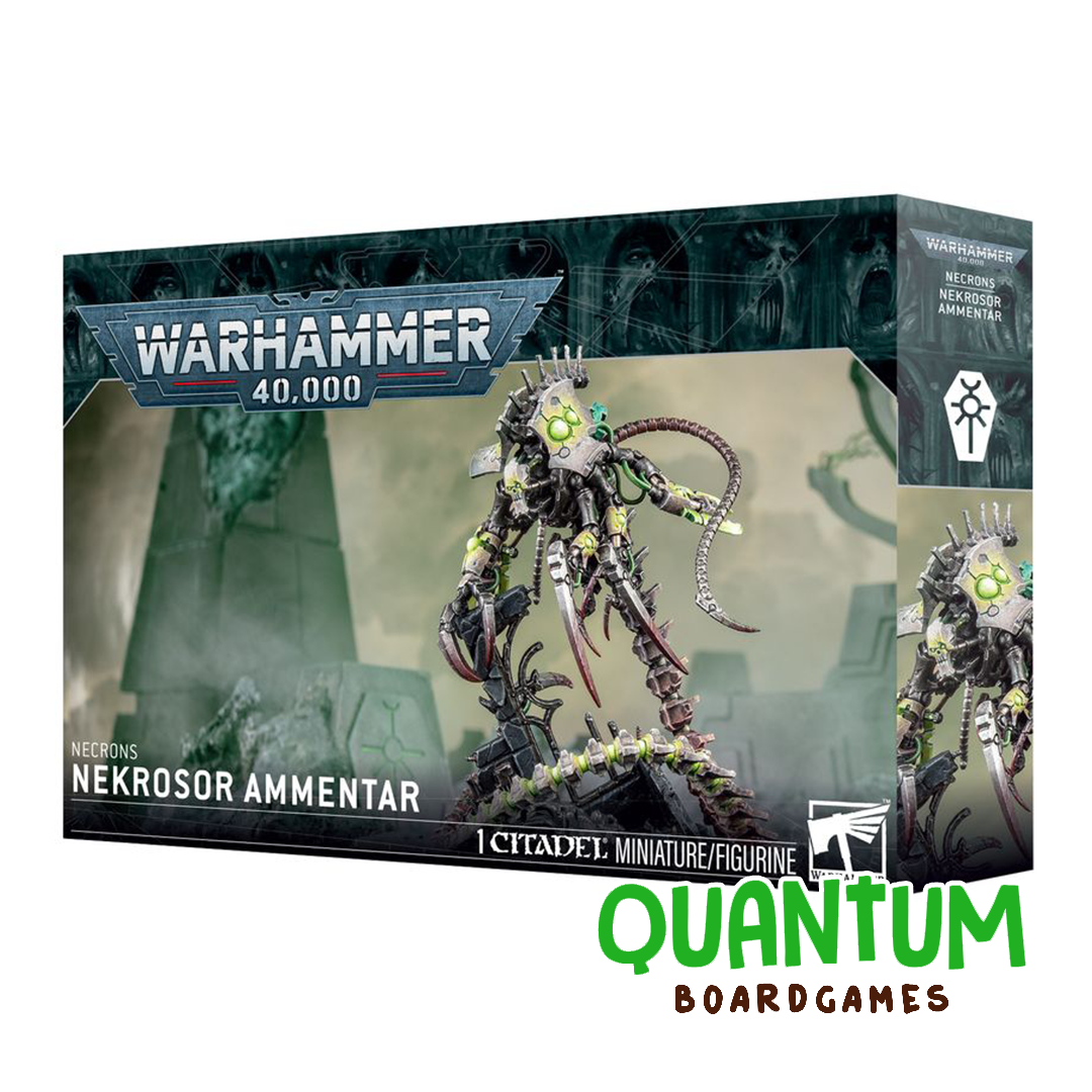 Nekrosor Ammentar Necrons miniatura Warhammer 40K Games Workshop