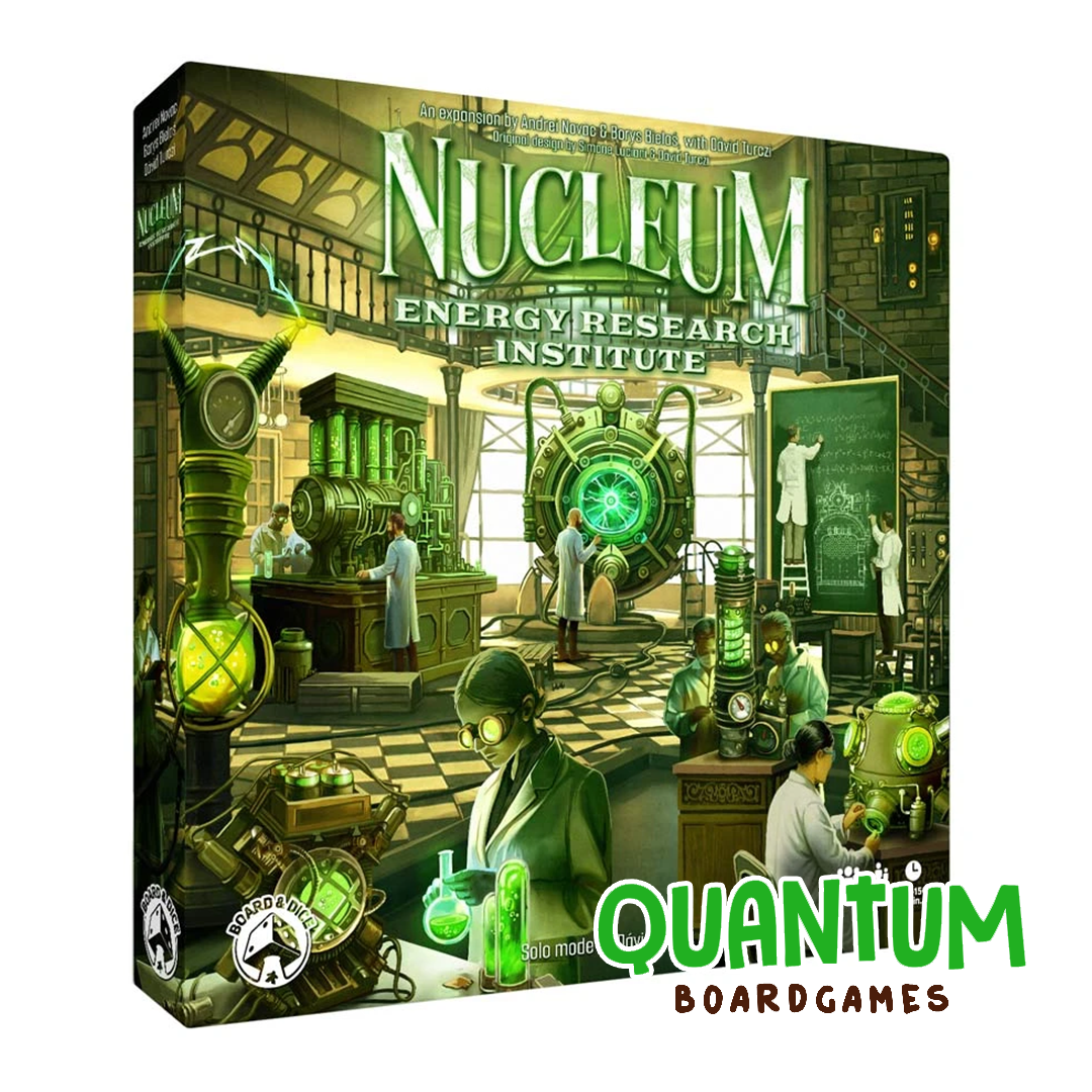 Nucleum Energy Research Institute Expansion - Caja expansión juego mesa estrategia inglés