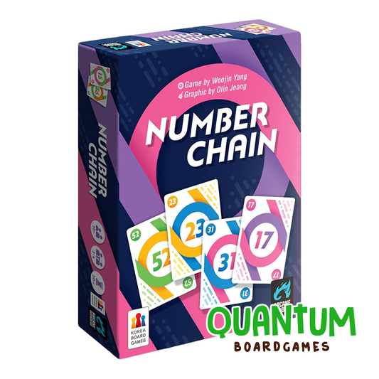 Number Chain juego de lógica estratégico con cadenas numéricas, edición inglés