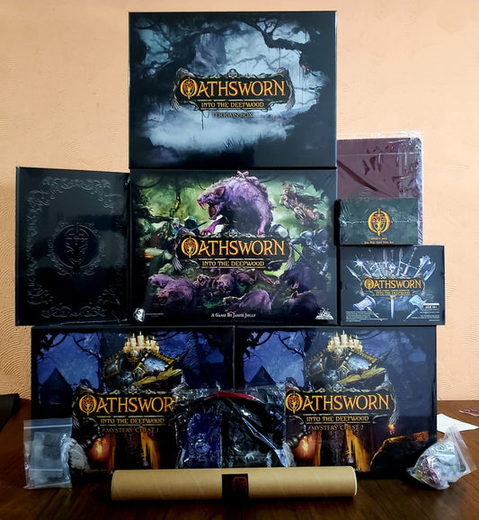 OATHSWORN ALL IN KICKSTARTER (13 ITEMS)