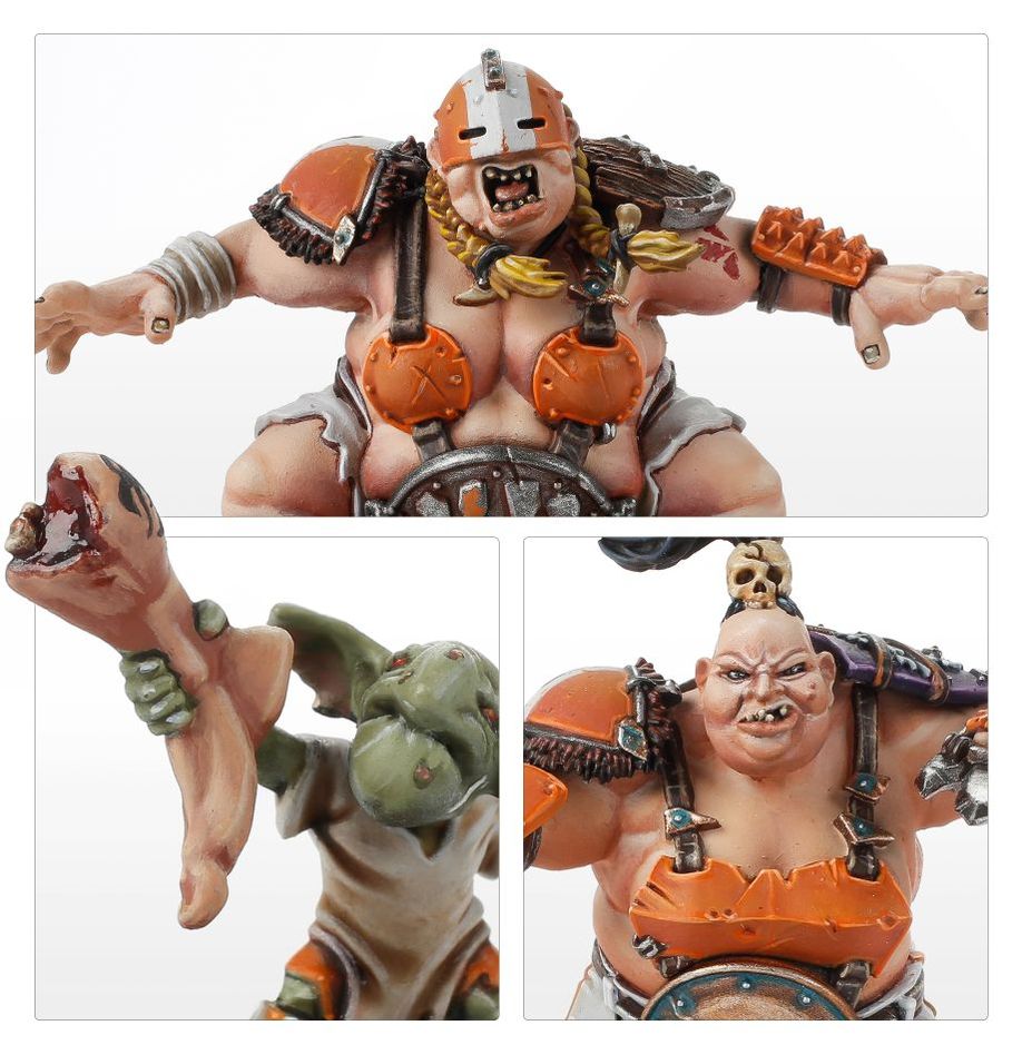 BLOOD BOWL OGRE TEAM BOOSTER FORGE WORLD