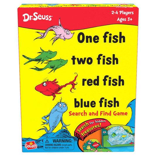 ONE FISH TWO FISH RED FISH BLUE FISH