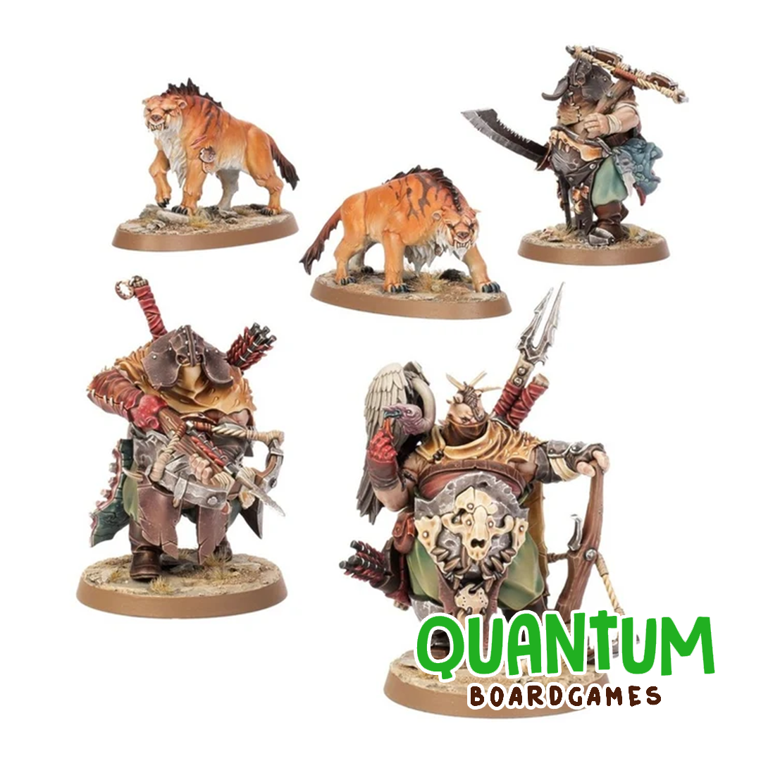 Ogor Mawtribes: Hunters with Sabrefang