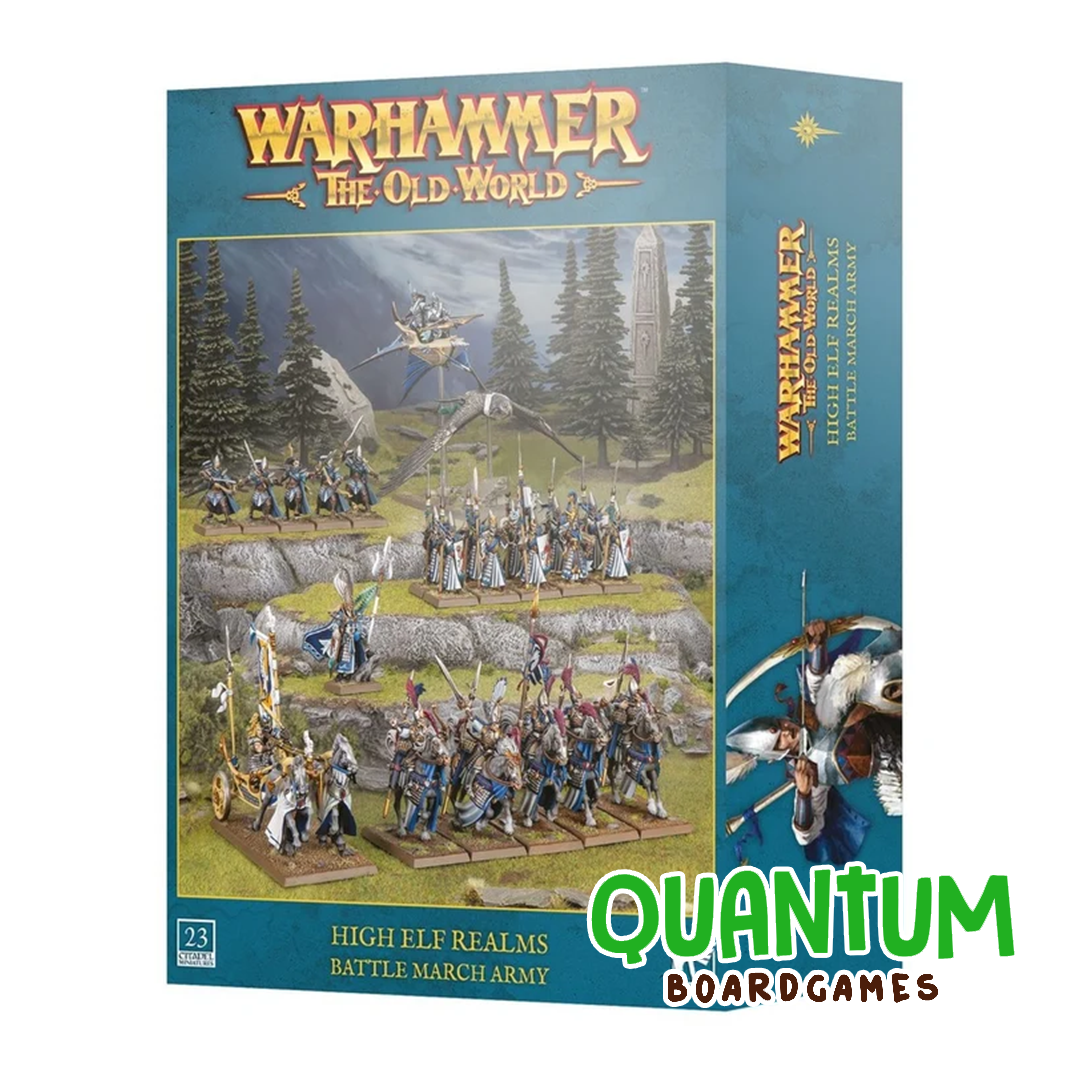 Old World: High Elf Realms - Battle March Army
