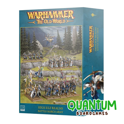 Old World: High Elf Realms - Battle March Army