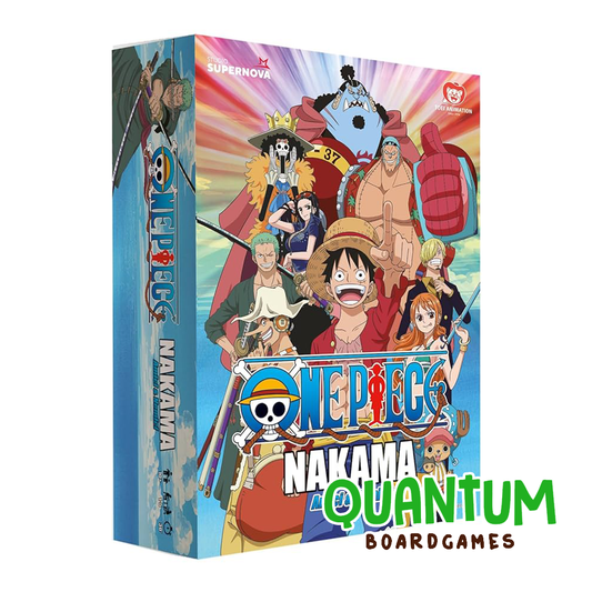 One Piece Nakama juego de mesa en español con cartas y componentes temáticos